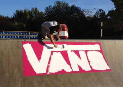 Vans Skatepark Branding