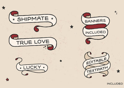 Sailors Diary Tattoo Style Font - Handpicked by Creative Market Staff